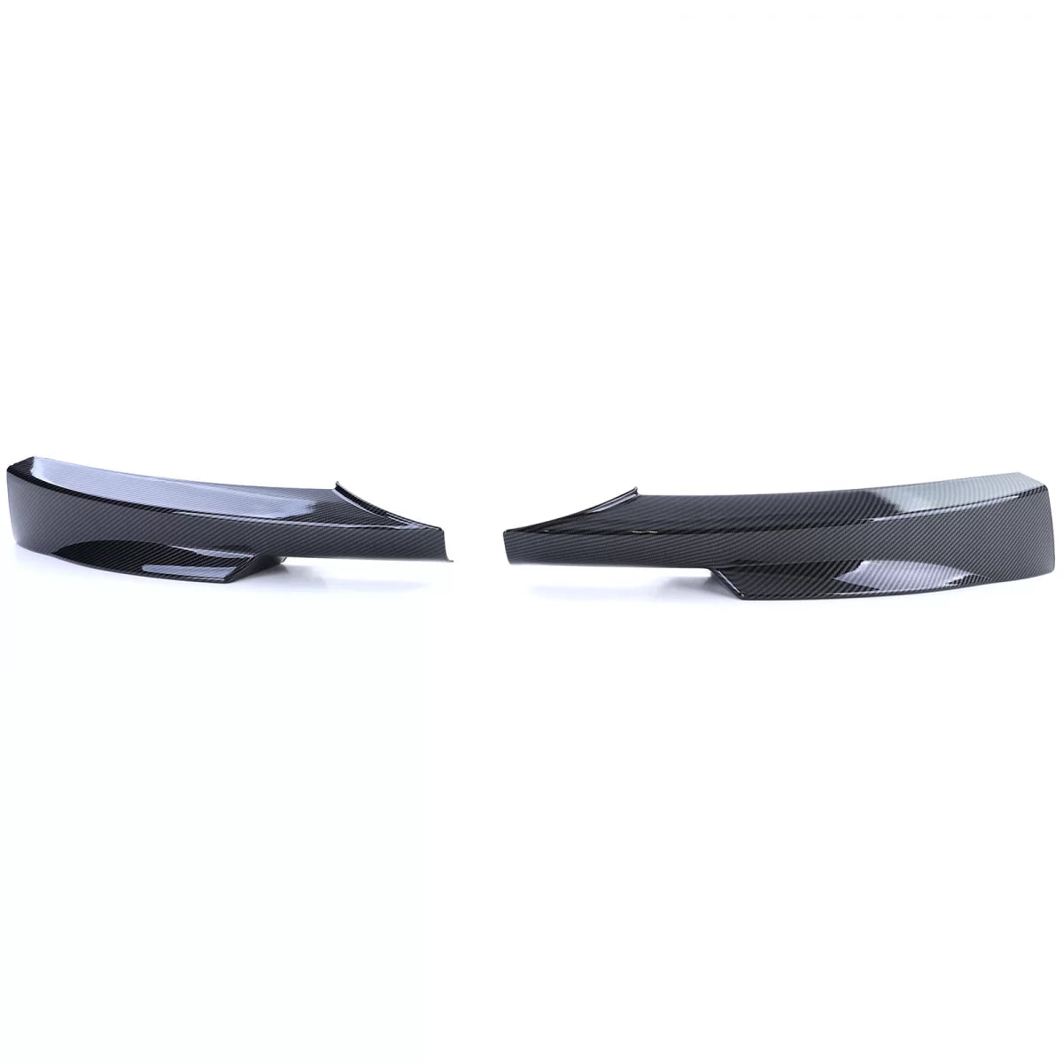 Spoiler Anteriore Angolare Effetto Carbonio per BMW Serie 3 E90 08-12