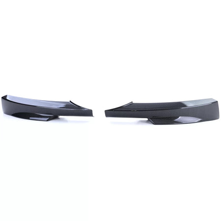 Spoiler Anteriore Angolare Effetto Carbonio per BMW Serie 3 E90 08-12