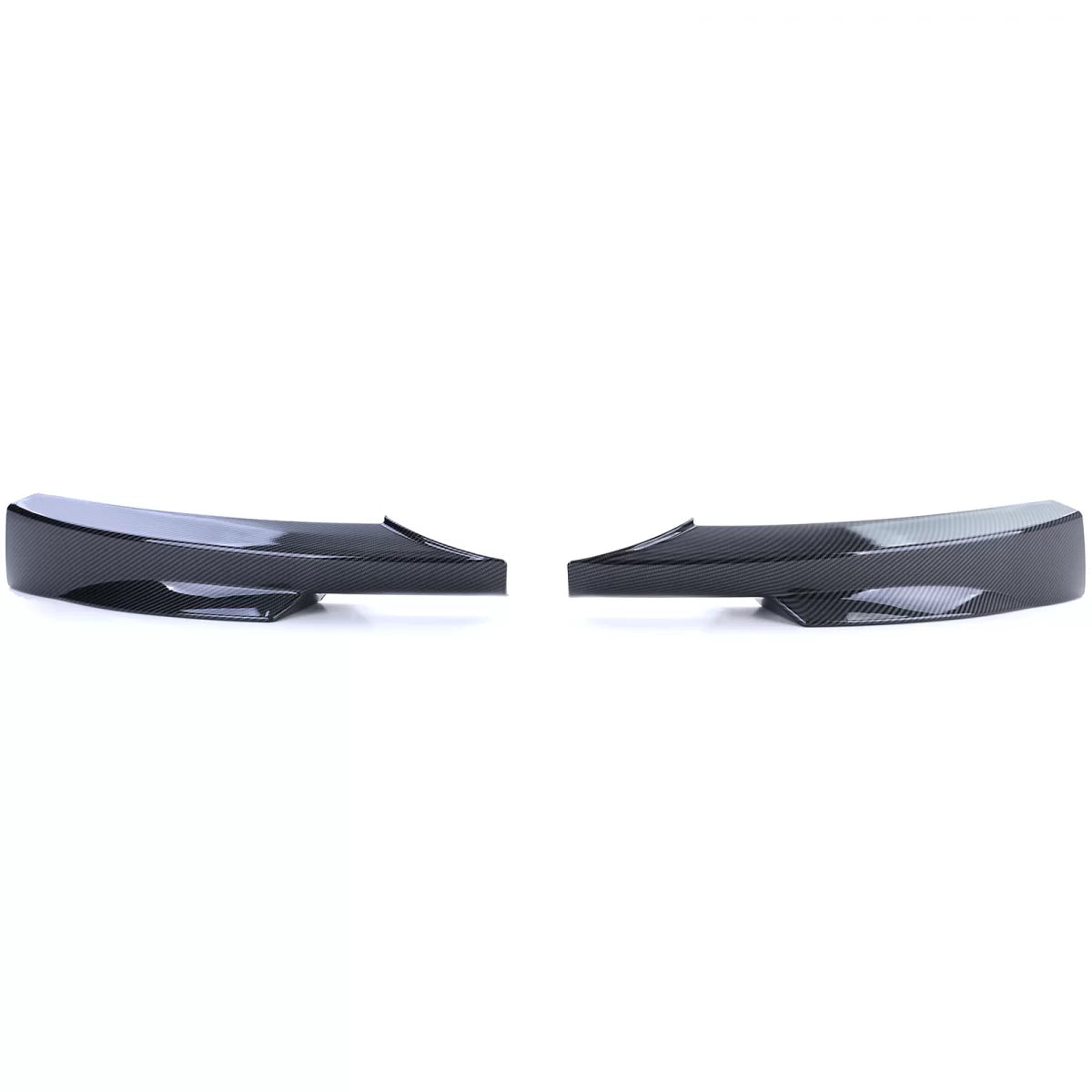 Spoiler Anteriore Angolare Effetto Carbonio per BMW Serie 3 E90 08-12