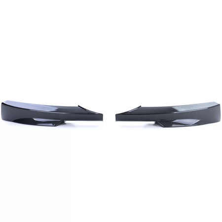 Spoiler Anteriore Angolare Effetto Carbonio per BMW Serie 3 E90 08-12