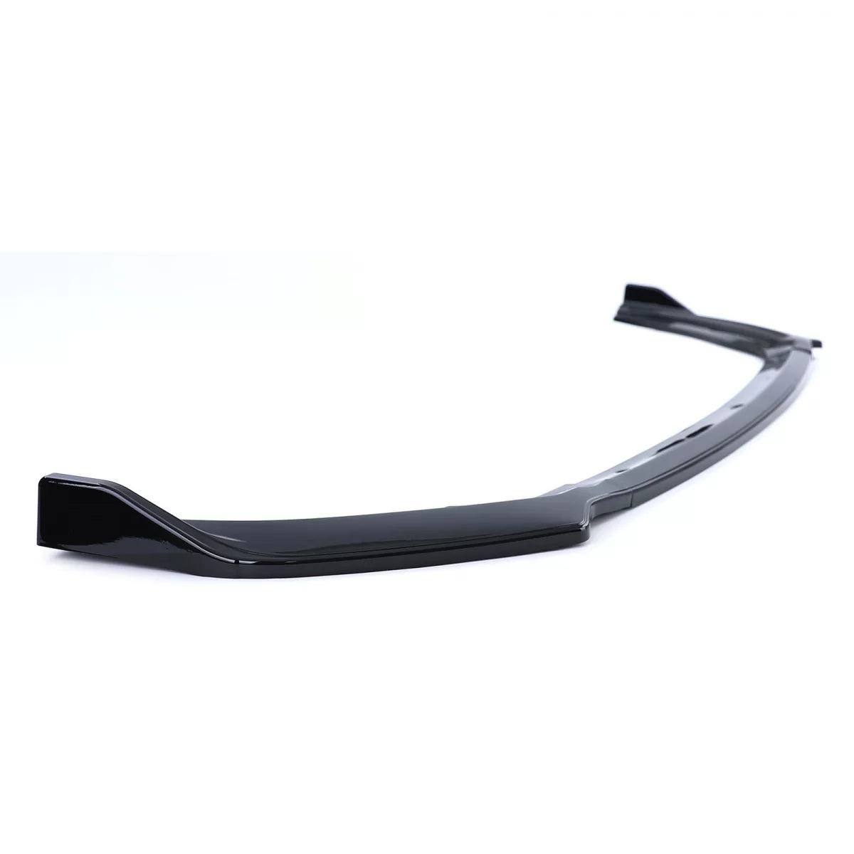 Spoiler Anteriore Sportivo Lucido Nero per Volkswagen Polo Vi 2G Aw dal 17