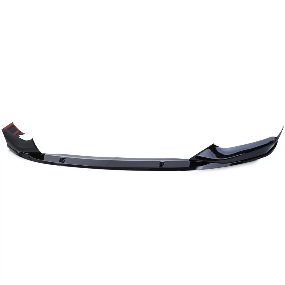 Spoiler Anteriore Nero Lucido per BMW Serie 5 G30 G31 dal 2016
