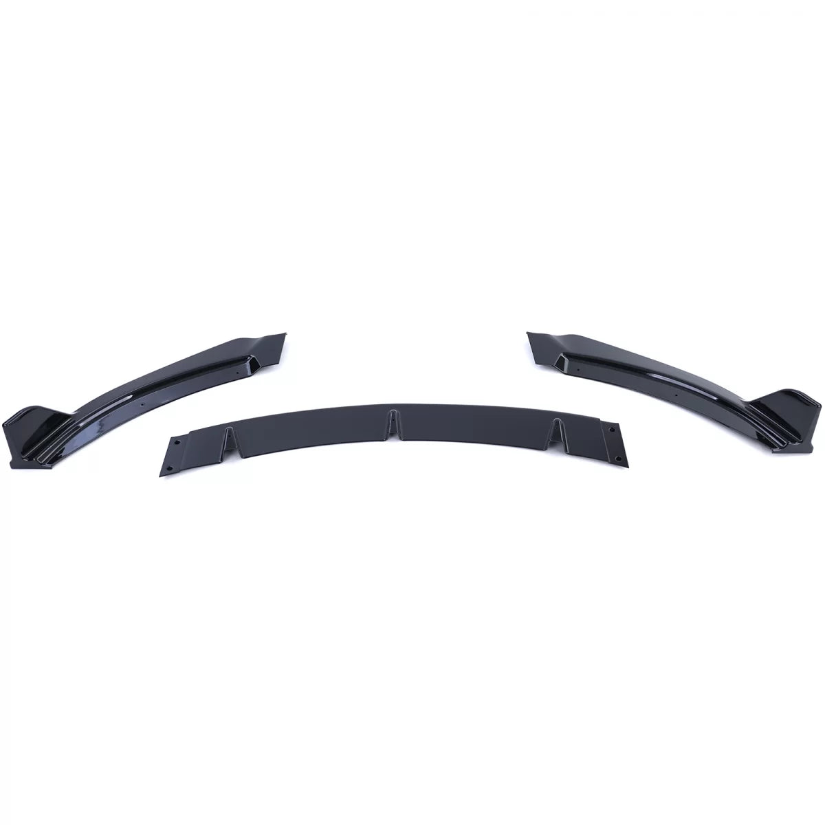 Spoiler Anteriore Lucido Nero per Mazda MX5 Nc Facelift 2008-2014