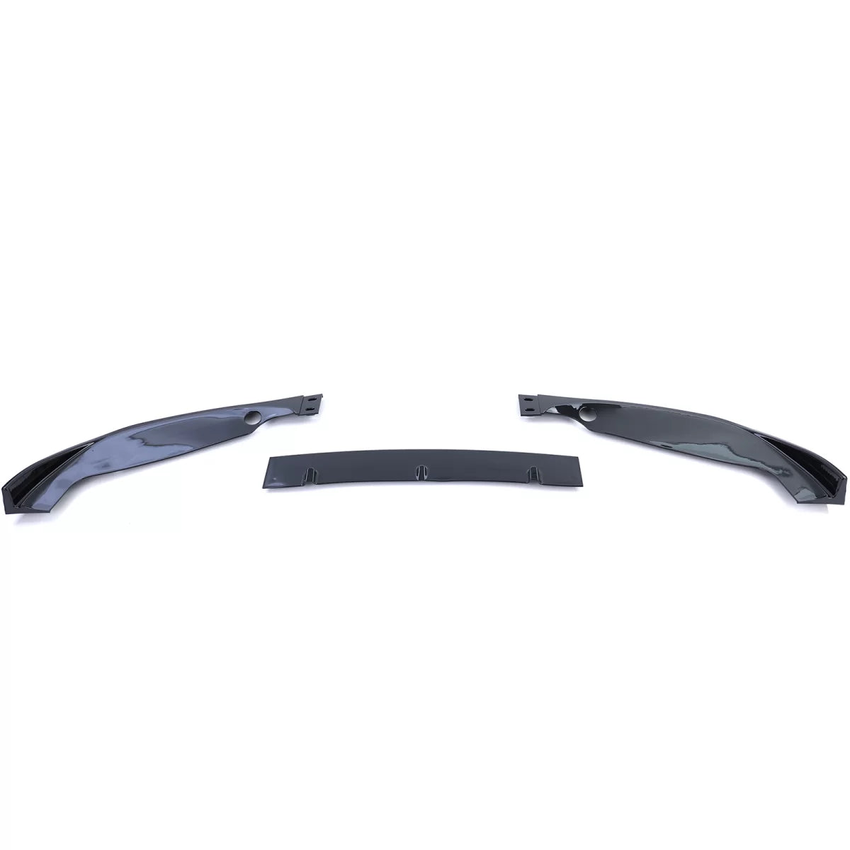 Spoiler Anteriore Lucido Nero per BMW Serie 3 E46 Coupé Cabrio