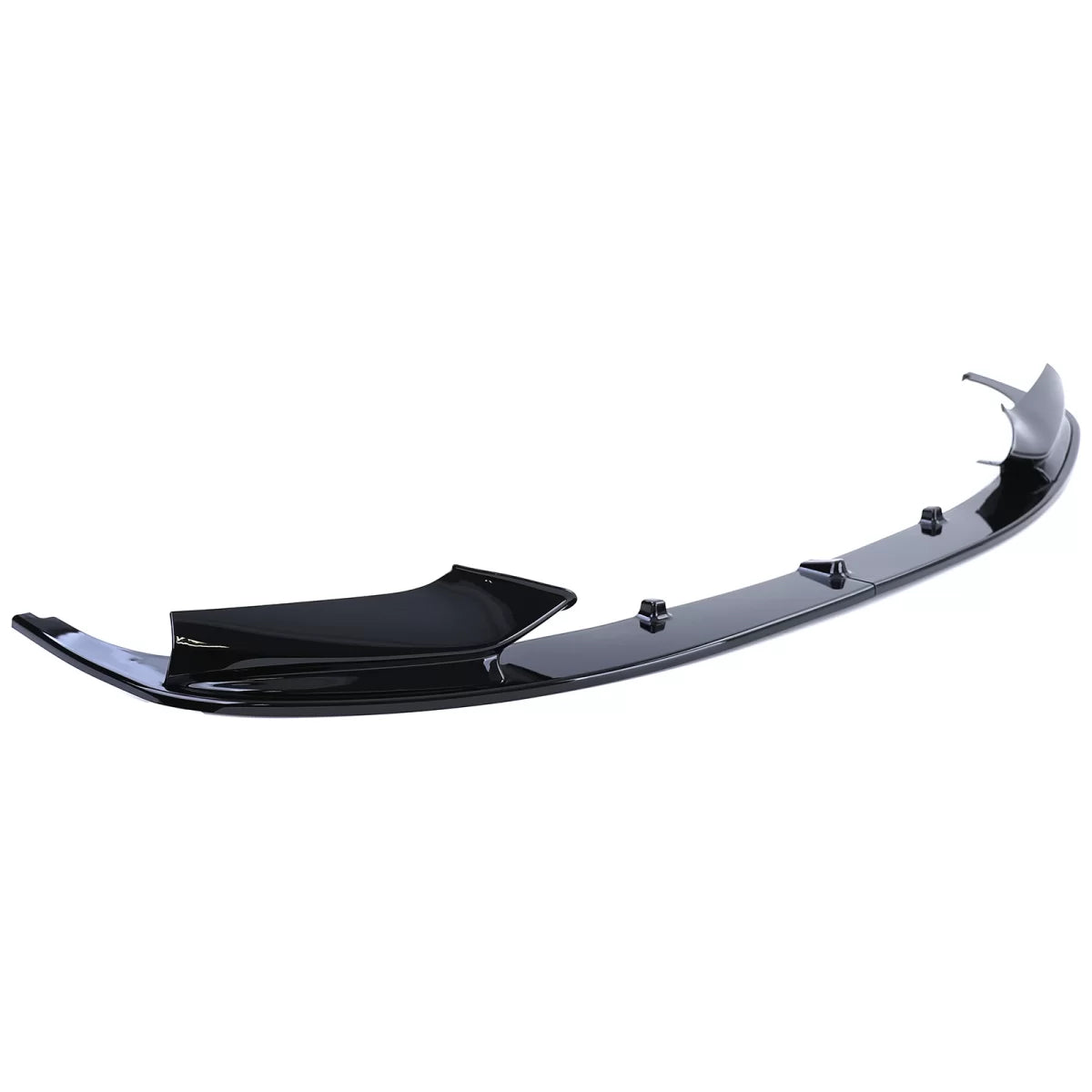 Spoiler Anteriore Lucido Nero per BMW Serie 5 F10 F11 2010-2017