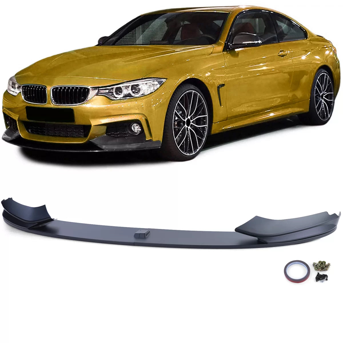 Spoiler Anteriore Opaco Performance per BMW Serie 4 F32 dal 2013