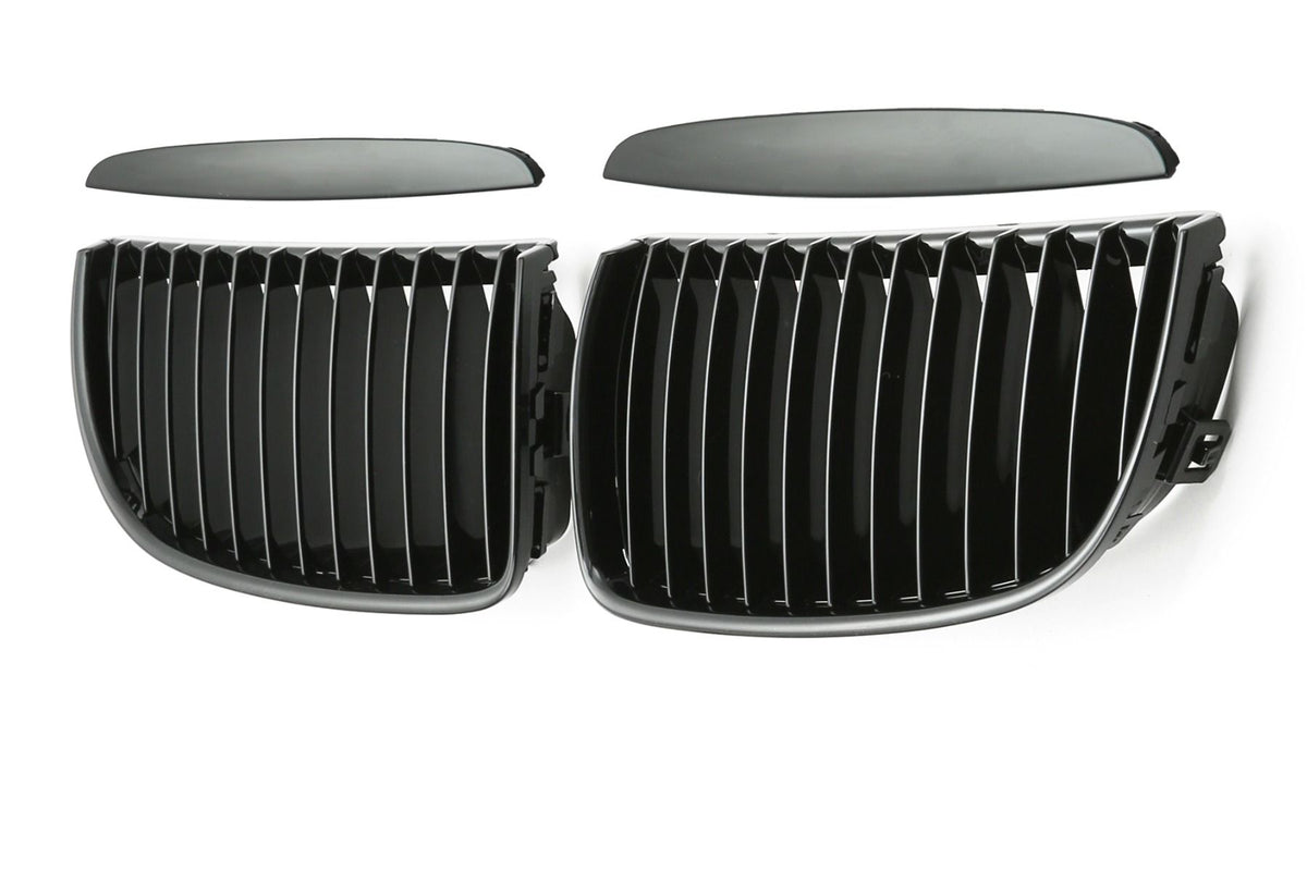 Griglia Nero Lucido per BMW Serie 3 E90 E91 (2005-2008)