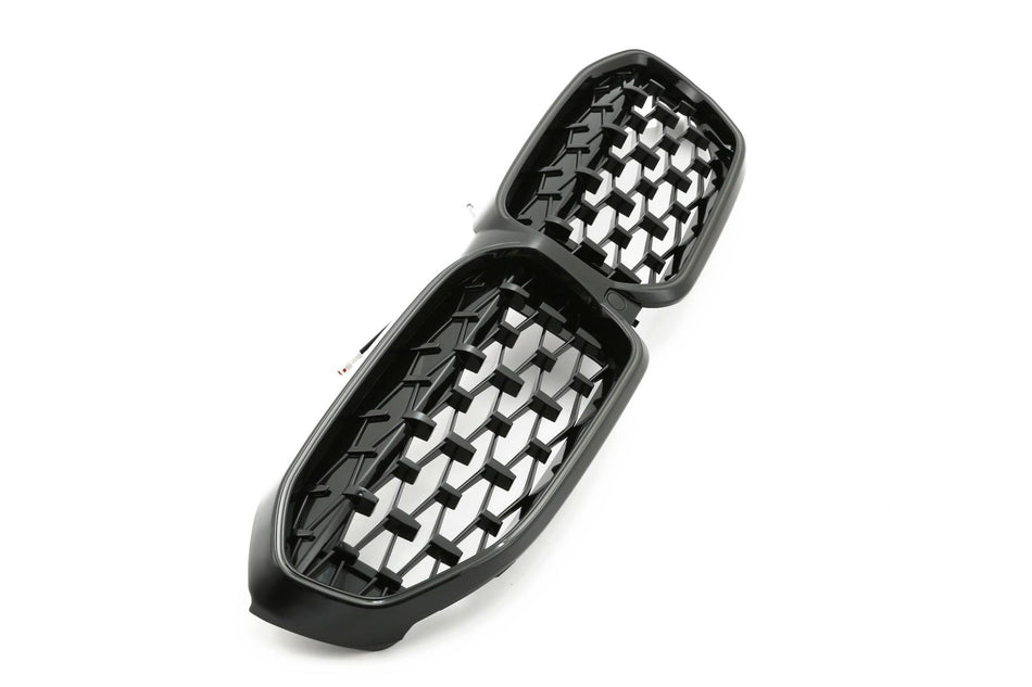 LED Griglia Nera Lucida Diamond Style per BMW Serie 3 G20 (2019-2022)
