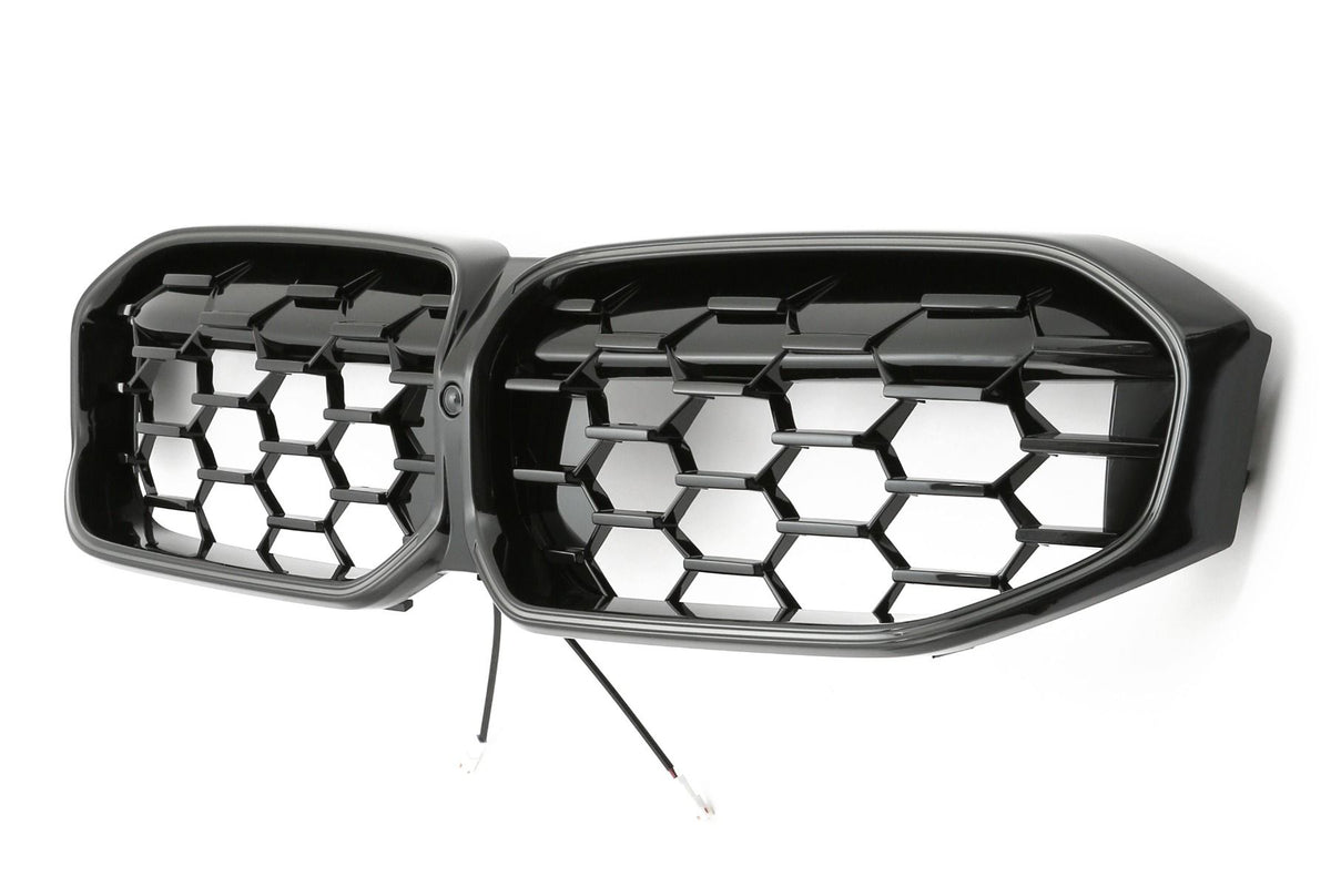 LED Griglia Nera Lucida per BMW Serie 3 G20 G21 Restyling 2022-2026
