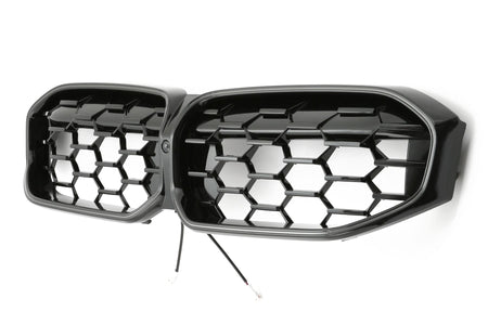 LED Griglia Nera Lucida per BMW Serie 3 G20 G21 Restyling 2022-2026