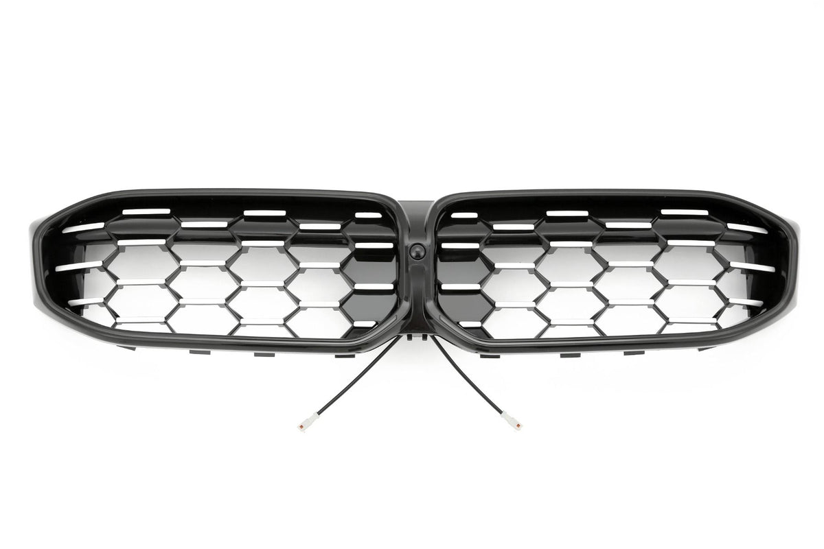 LED Griglia Cromato Nera per BMW Serie 3 G20 G21 Restyling 2022-2026