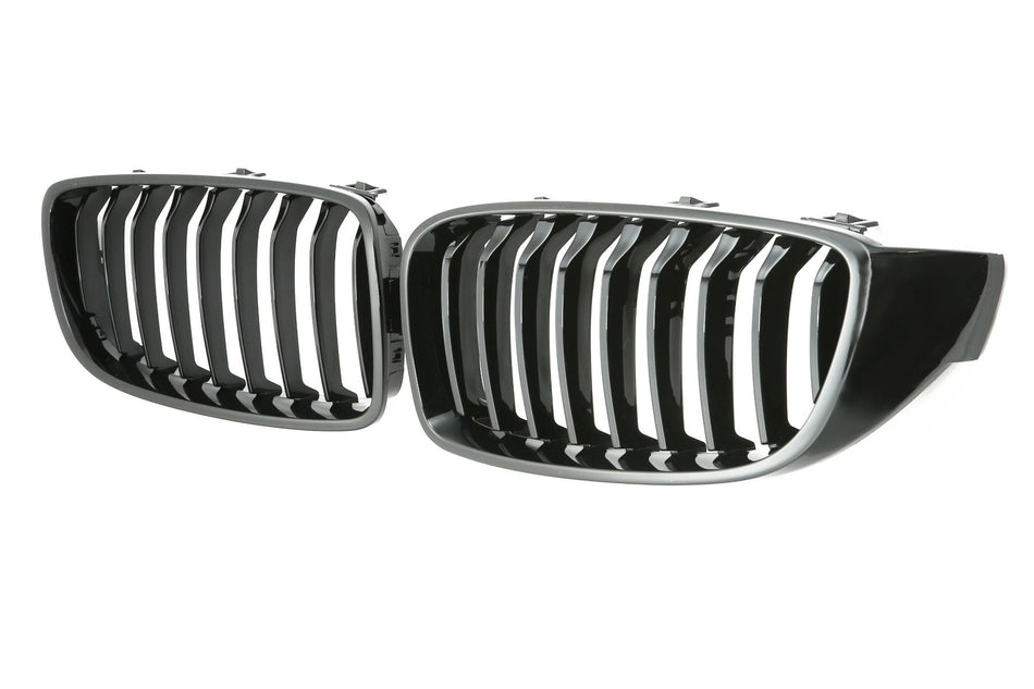 Griglia Nero Lucido per BMW Serie 4 F32 F36 F80 F82 2013-2021