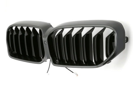 LED Griglia Nero Lucido per BMW Serie 5 G30 G31 Restyling 2020-2023