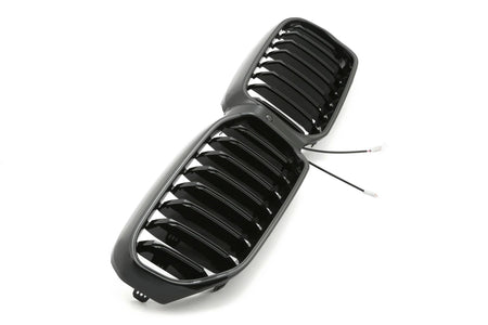 LED Griglia Nera Lucida per BMW Serie 5 G30 G31 Restyling 2020-2023