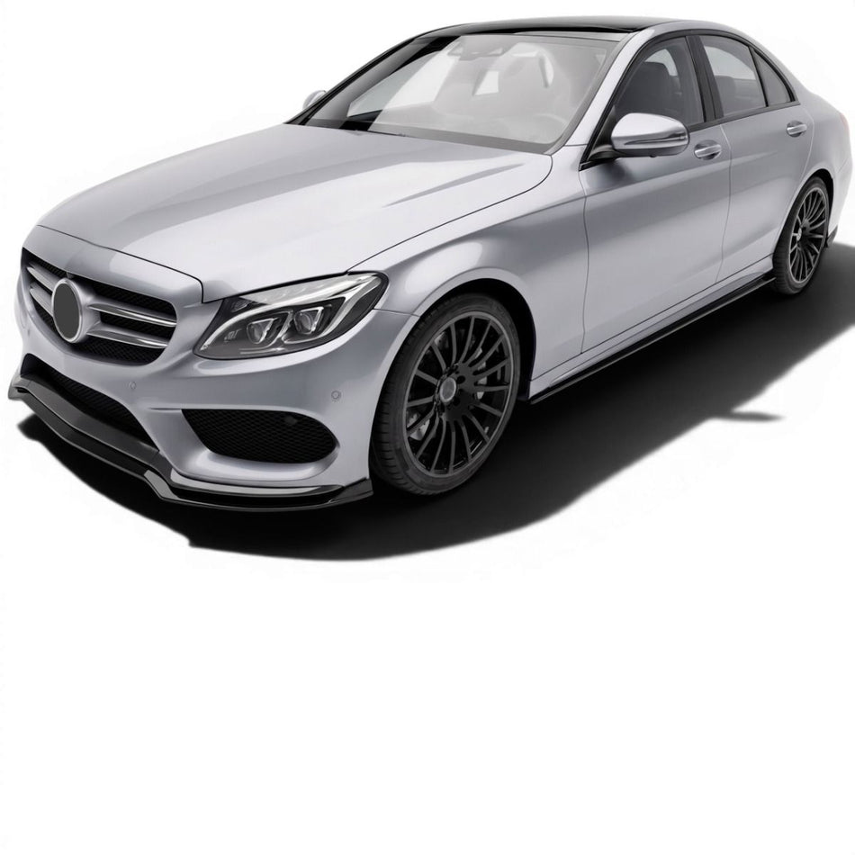 Splitter Anteriore per Mercedes Classe C W205 AMG Line 2014-2018