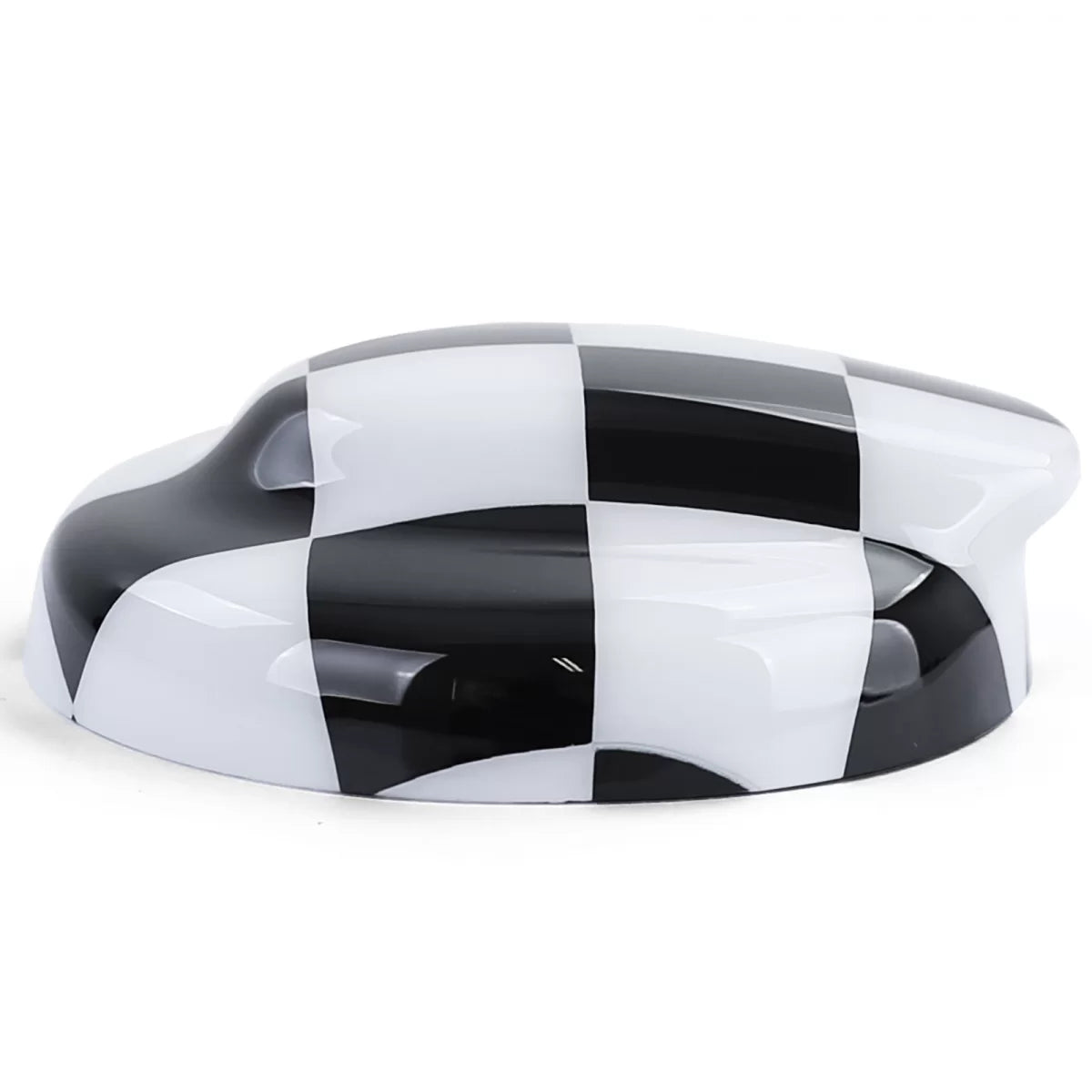 Copertura Tappo Carburante Nero Bianco per Mini R56 R57 R58 R59 R60