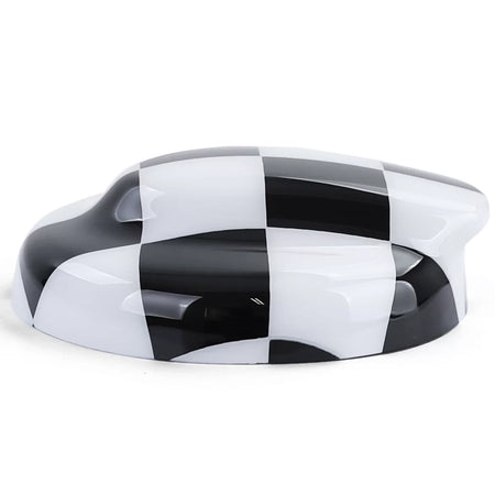 Copertura Tappo Carburante Nero Bianco per Mini R56 R57 R58 R59 R60