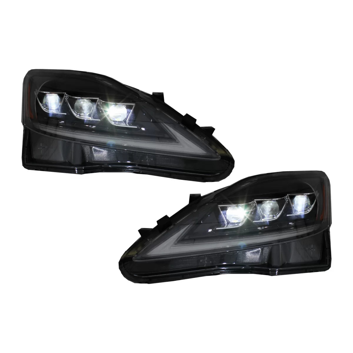 Fari Full LED con Luci Diurne e Indicatori Dinamici per Lexus Is XE20 2006-2013