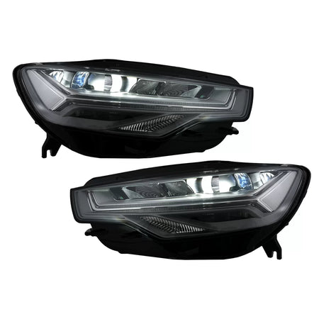 Fari Full LED Anteriore Conversione Xenon a LED Audi A6 4G 2011-2014 Facelift