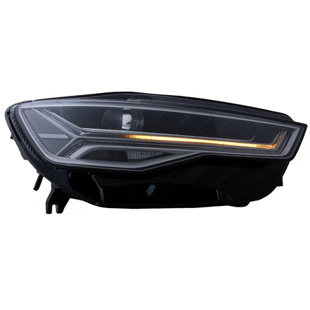 Fari Full LED Anteriori con Frecce Dinamiche per Audi A6 4G C7 2011-2018