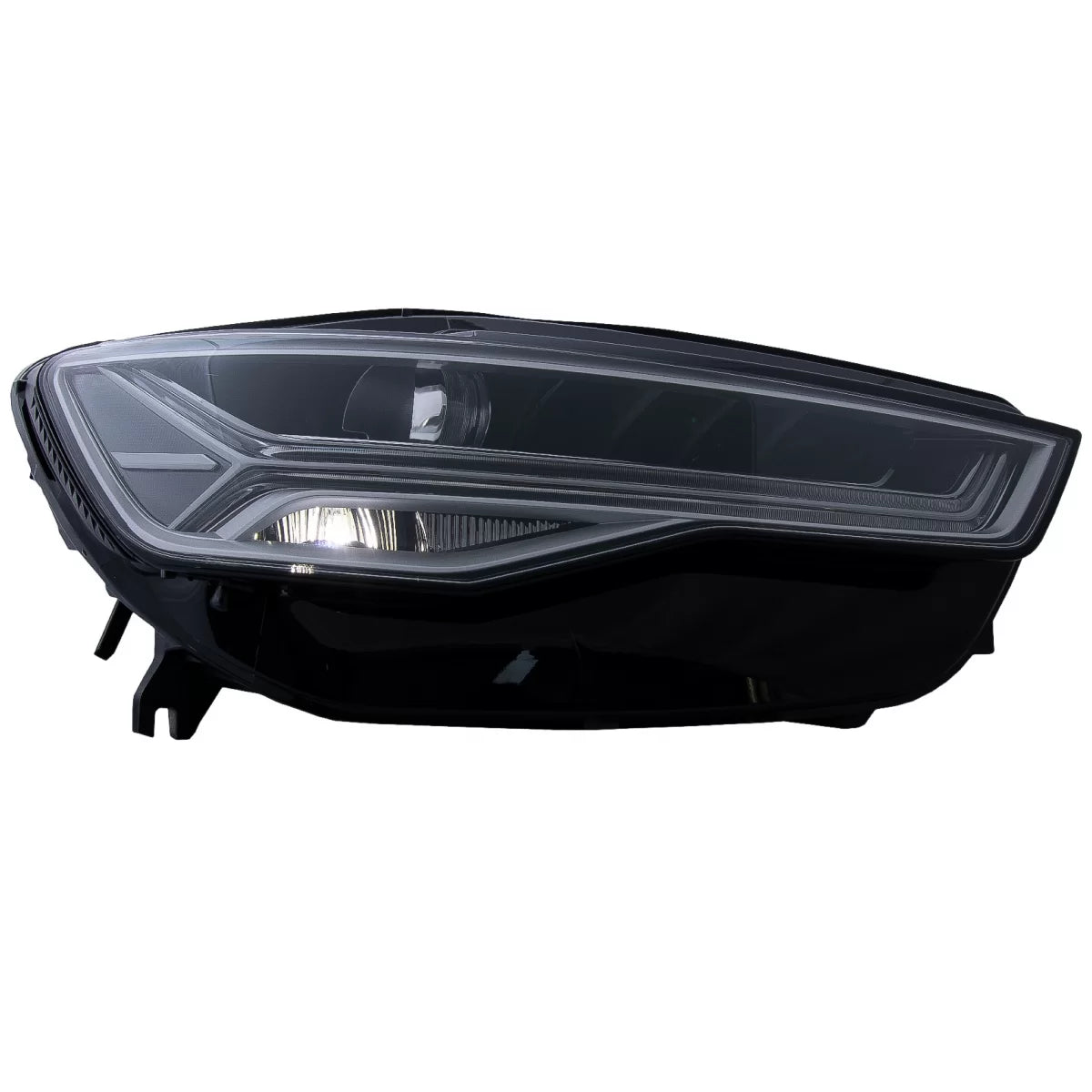 Fari Full LED Anteriori con Frecce Dinamiche per Audi A6 4G C7 2011-2018