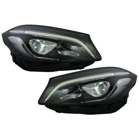Fari Full LED Anteriori per Mercedes Classe A W176 2012-2018 LHD Solo Alogeni