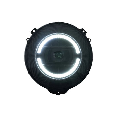 Fari Full LED Anteriori Neri Facelift per Mercedes Classe G W463 2007-2017