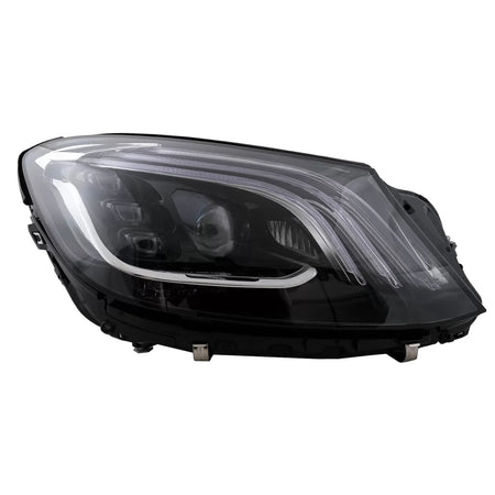 Fari Full LED Anteriori Neri per Mercedes Classe S W222 2013-2020