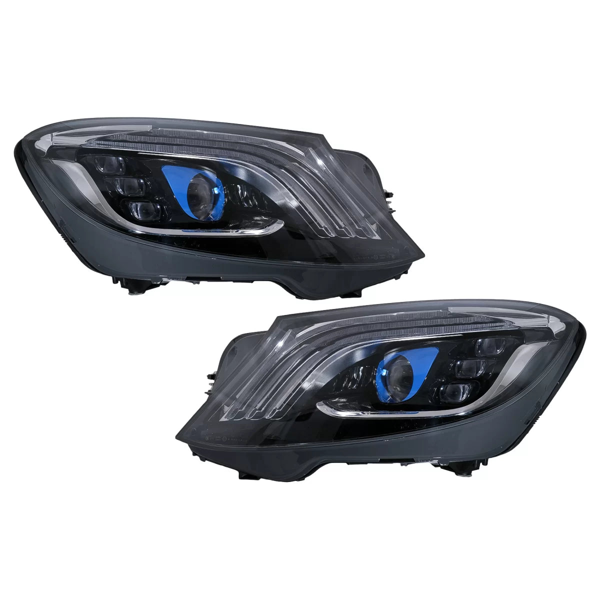 Fari Full LED Anteriori con Frecce Dinamiche Mercedes Classe S W222 2013-2017