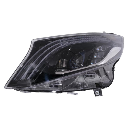 Fari Full LED Anteriori Neri per Mercedes Classe V W447 2016-2020 LHD