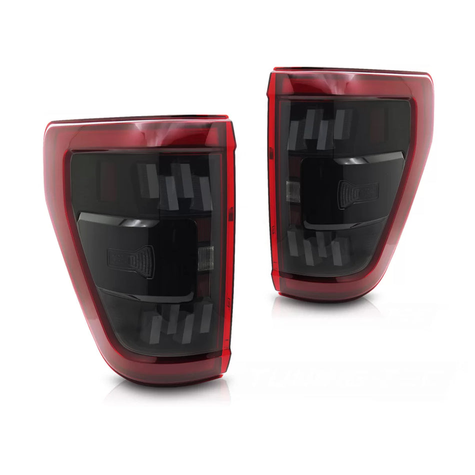 Fanali Posteriori Full LED Rossi Sequenziali per Ford F150 MK14 20-23