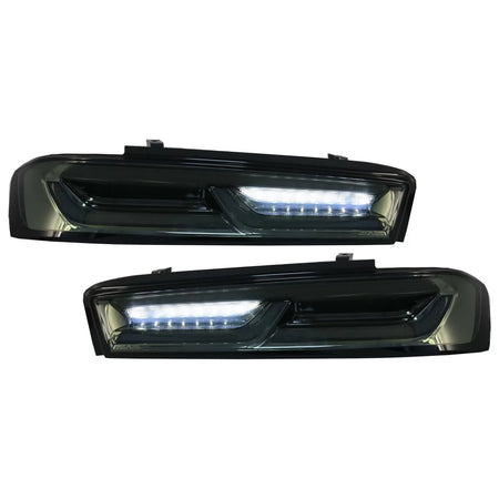 Fanali Posteriori Full LED con Frecce Dinamiche Fumé per Chevrolet Camaro MK6
