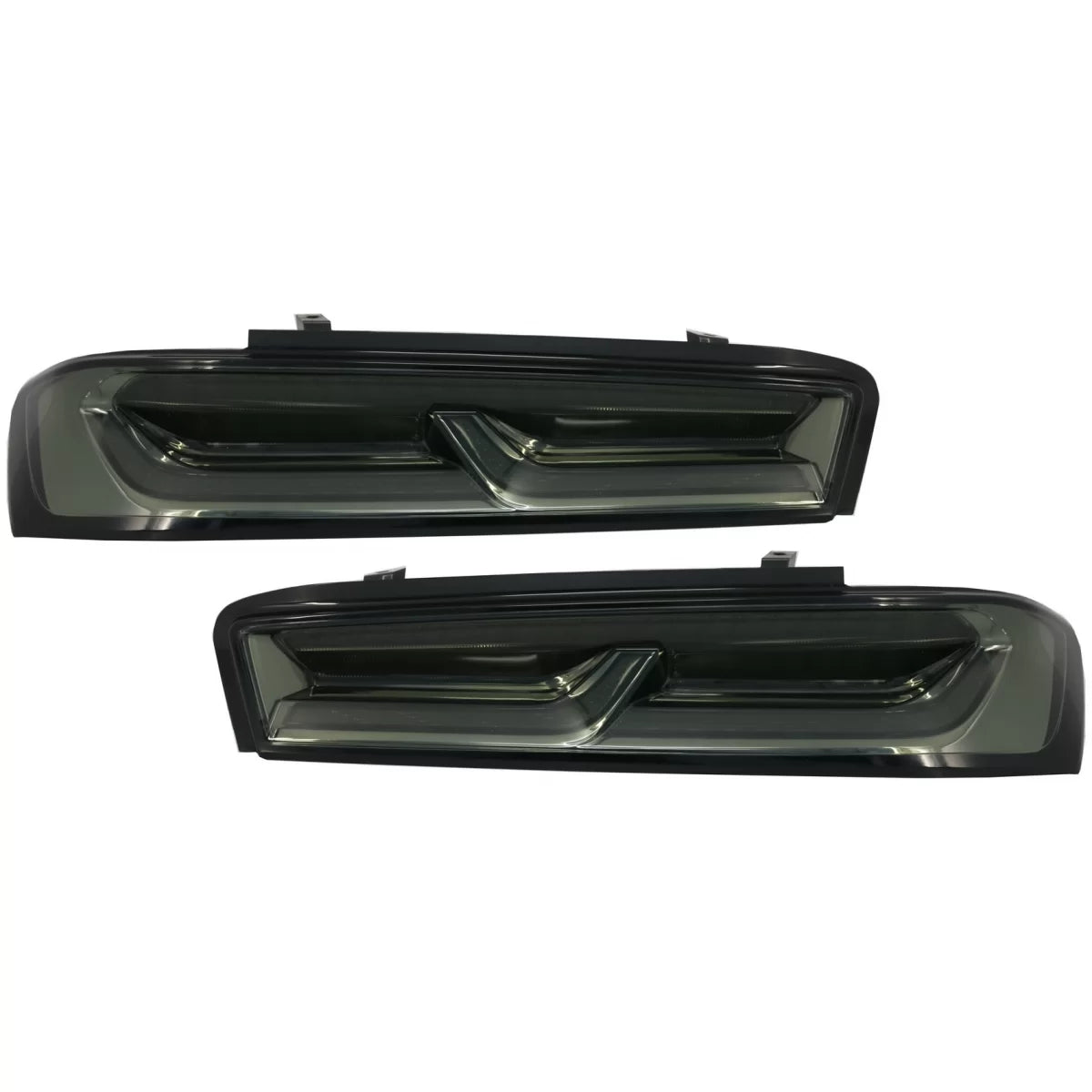 Fanali Posteriori Full LED con Frecce Dinamiche Fumé per Chevrolet Camaro MK6