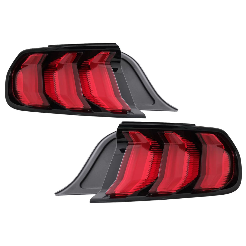 Fanali Posteriori LED Rossi con Frecce Dinamiche per Ford Mustang Vi S550