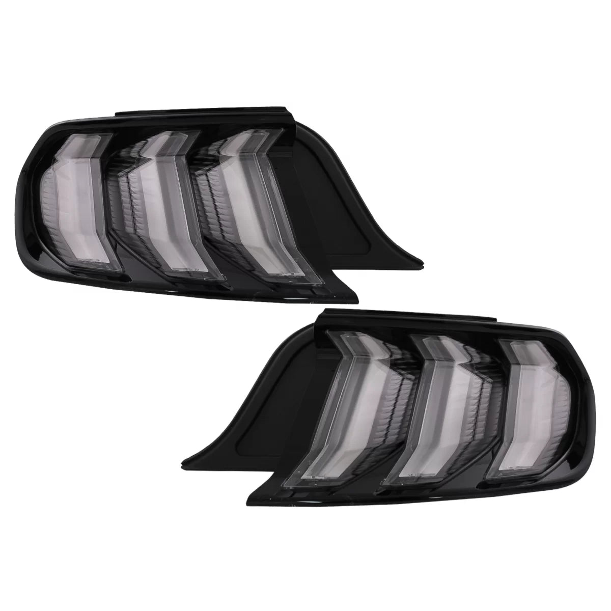 Fanali Posteriori LED Full Fumé con Frecce Dinamiche Ford Mustang Vi S550