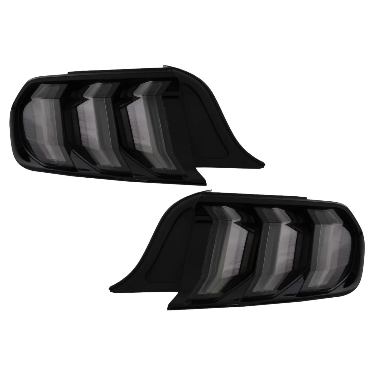 Fanali Posteriori LED Full Fumé con Frecce Sequenziali Ford Mustang Vi S550