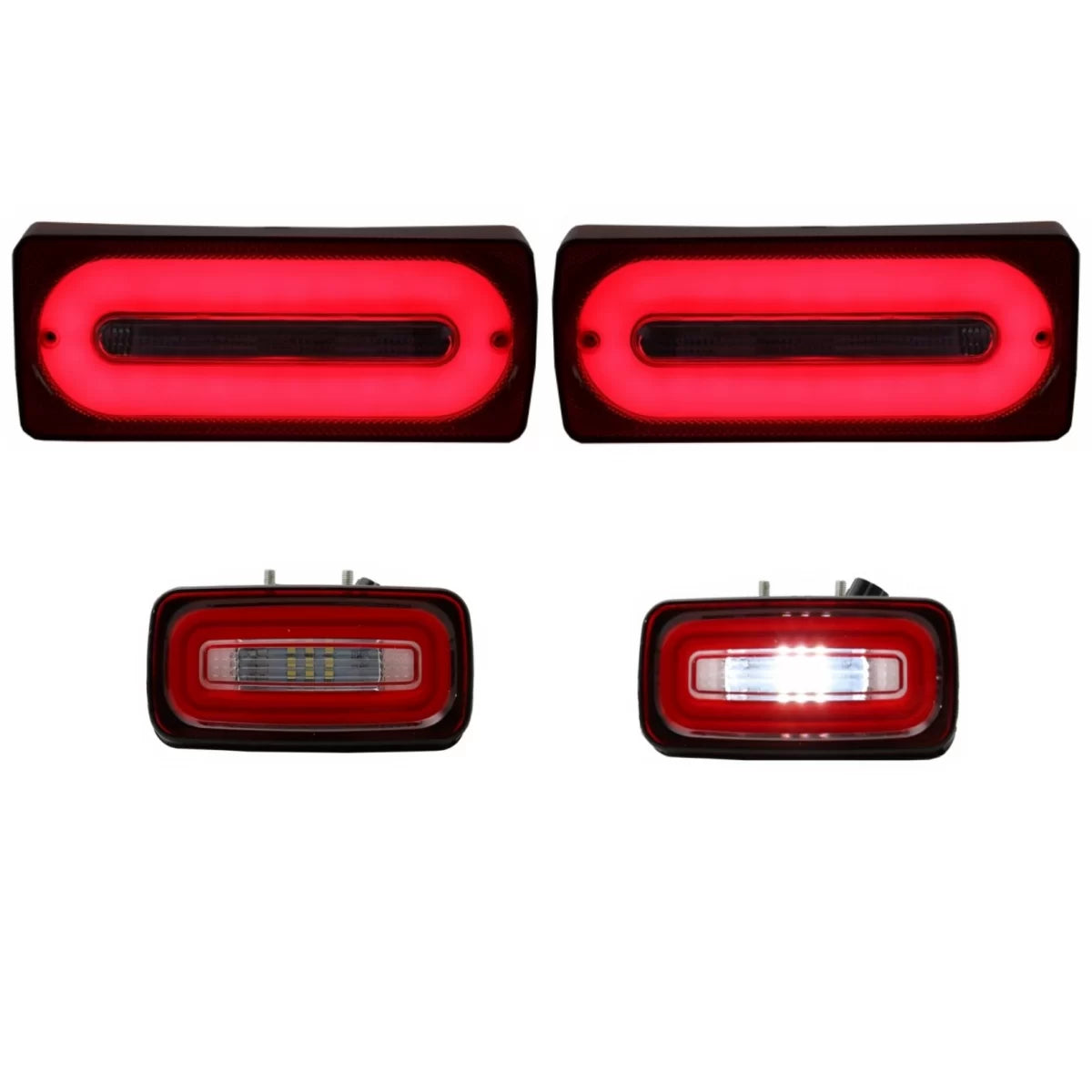 Fanali Posteriori LED con Barra Luminosa e Luce Nebbia per Mercedes Classe G