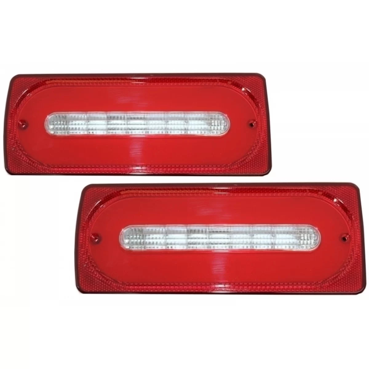 Fanali Posteriori Full LED con Barra Luce e Fendinebbia Fumé per Mercedes