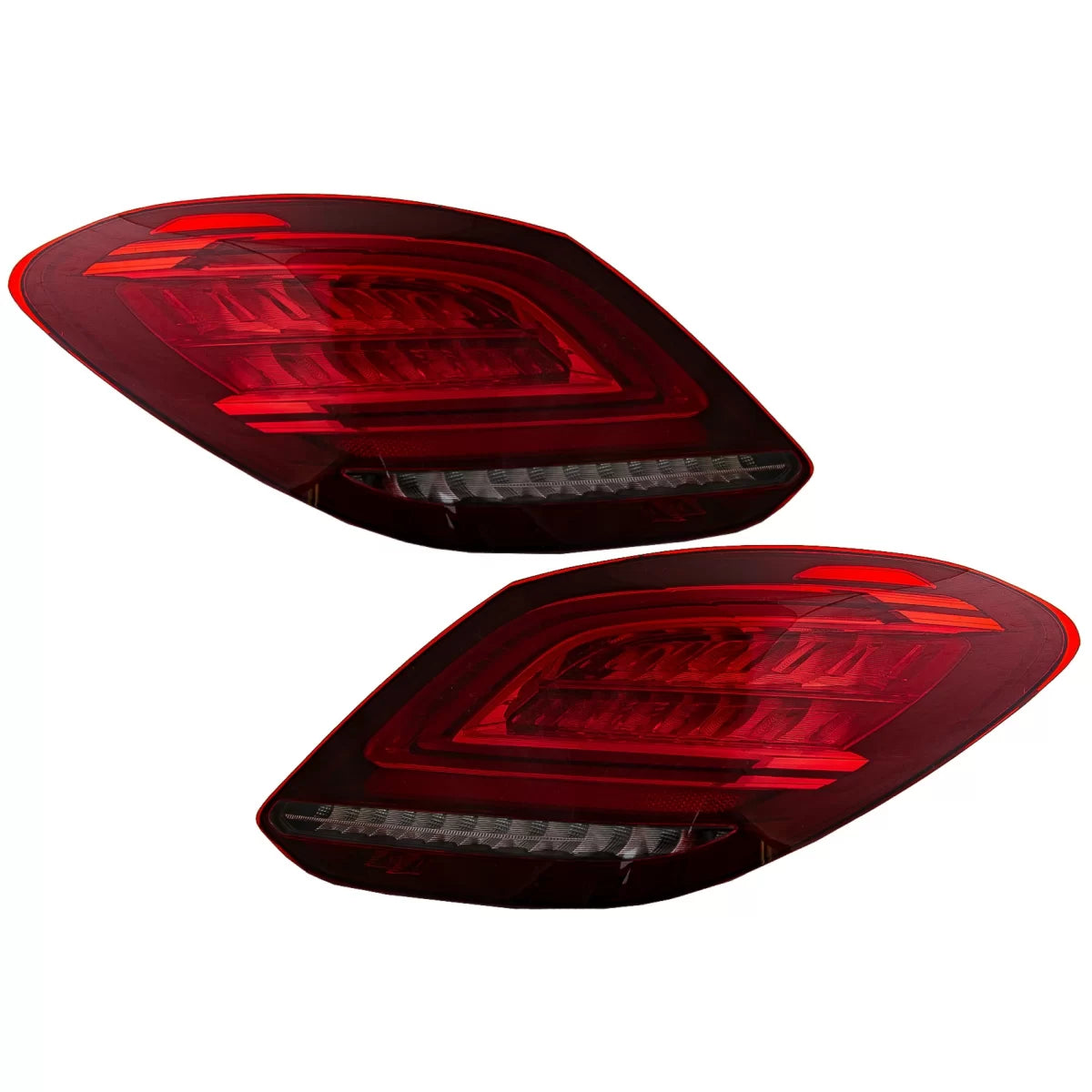 Fanali Posteriori LED Full per Mercedes Classe C W205 Berlina 2014-2018 Facelift