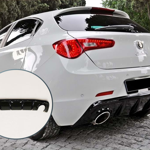 Alfa Romeo Giulietta Diffusore Dam Lucido Doppio Scarico *SPORT Look* ABS Spoiler Posteriore