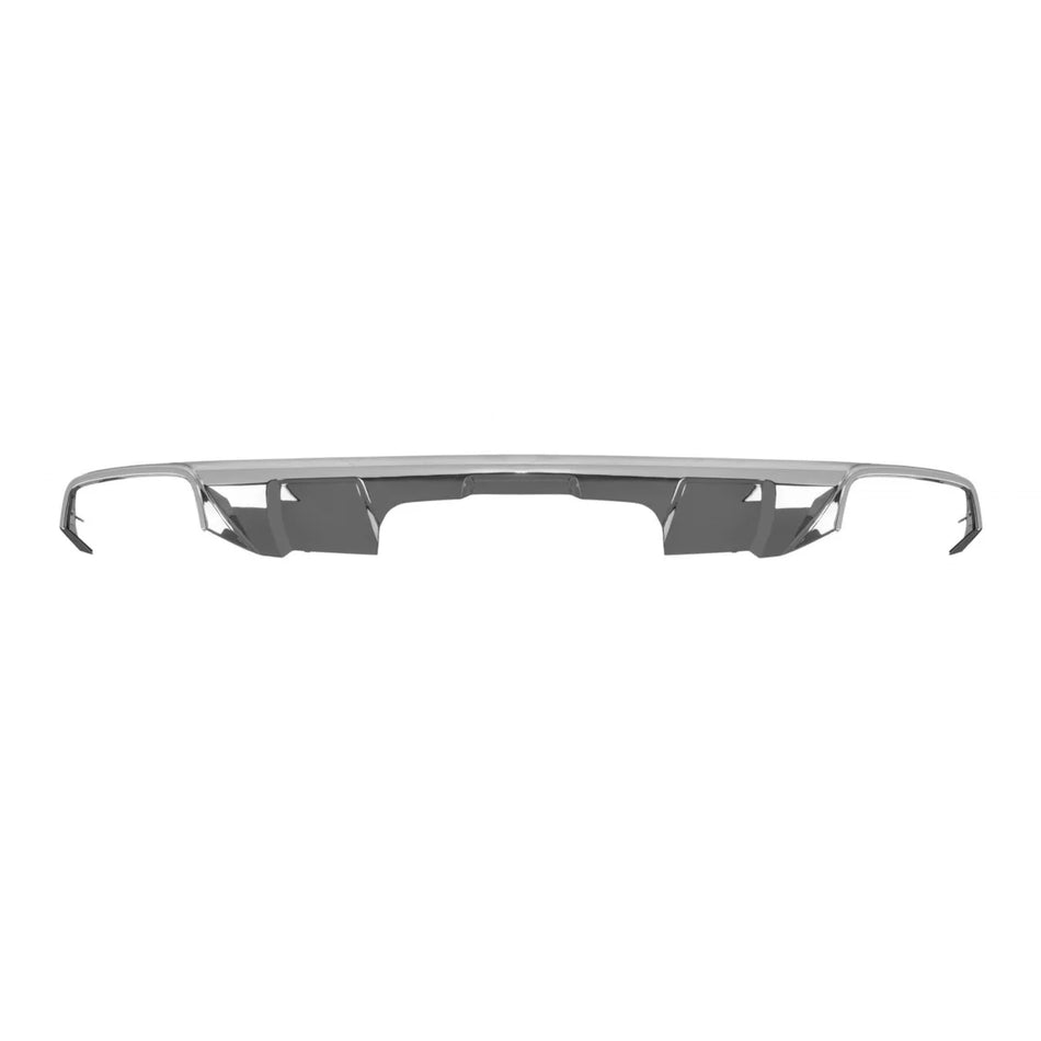 Diffusore Posteriore con Terminali Cromati per Mercedes Gl X166 2012-2015