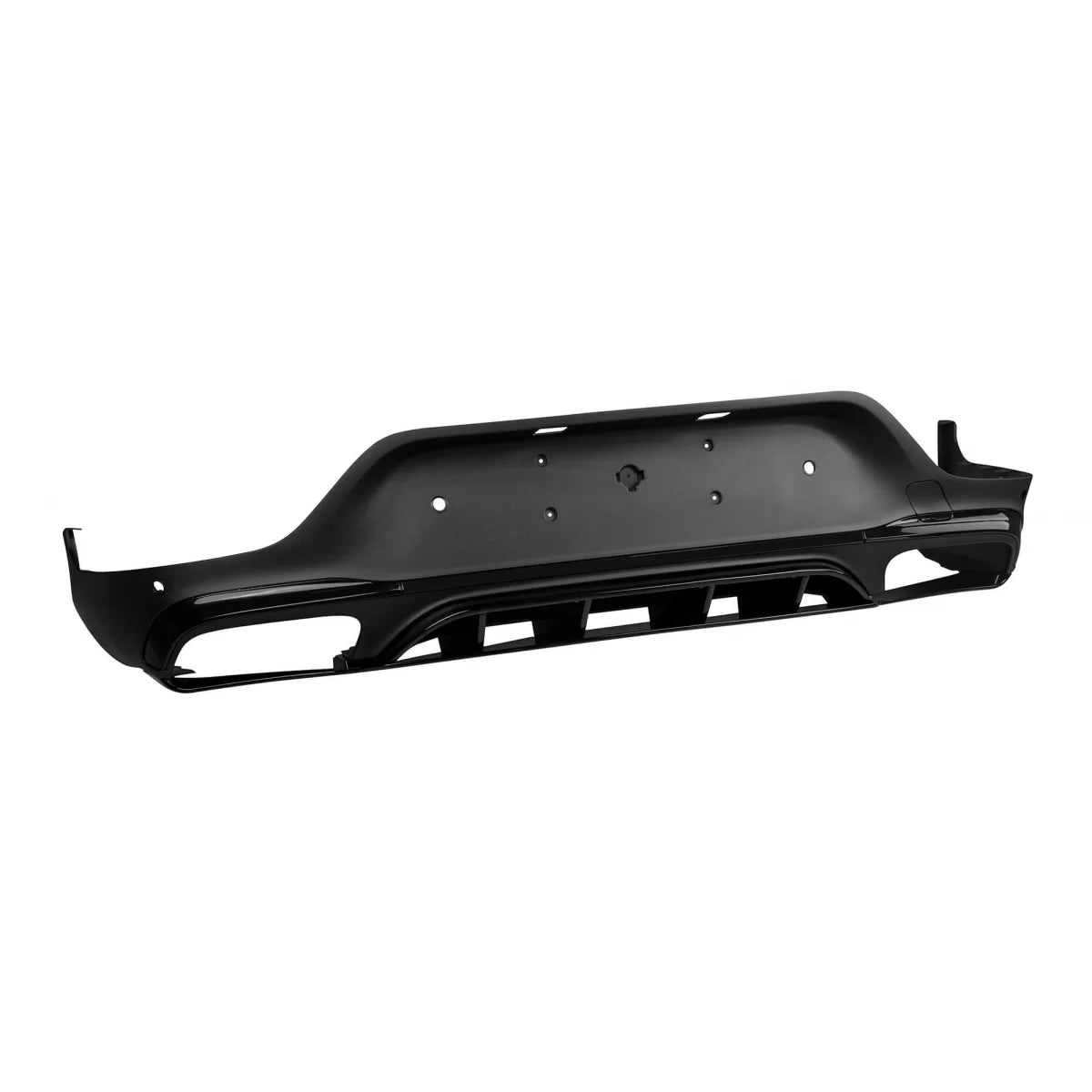 Diffusore Posteriore con Punte Nere per Mercedes GLC Coupe C253 2016-2022