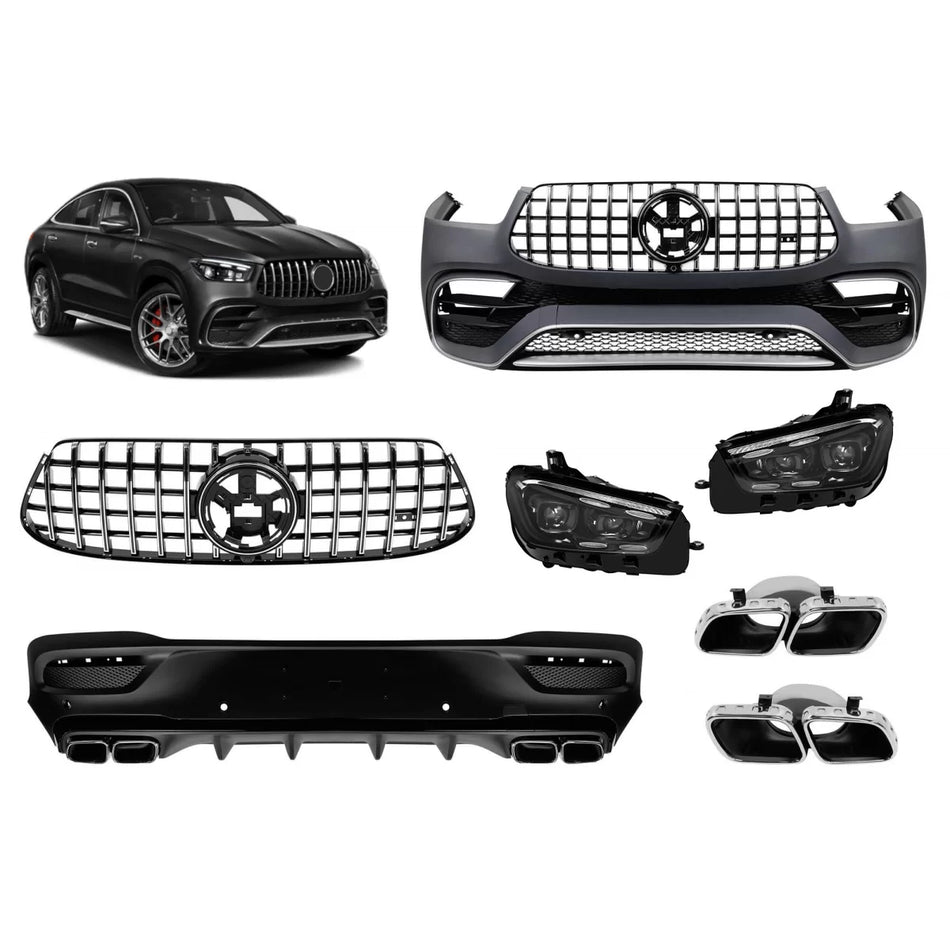 Pacchetto Paraurti Sportivo Posteriore GLE63 a Design Mercedes GLE Coupe C167