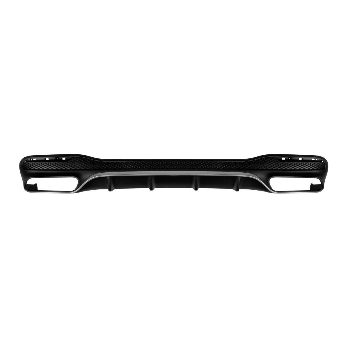 Diffusore Posteriore con Terminali Cromati per Mercedes GLE W166 2015-2019