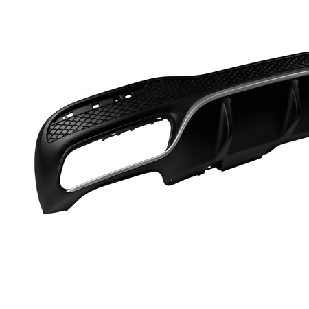 Diffusore Posteriore con Terminali Cromati per Mercedes GLE W166 2015-2019