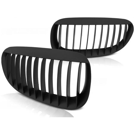 Griglia Nera Opaca Anteriore per BMW E63 E64 2002-2010