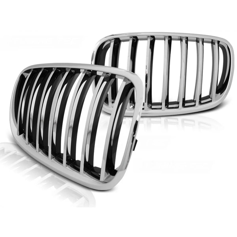 Griglia Cromata Anteriore per BMW X5 E70 X6 E71 dal 2008