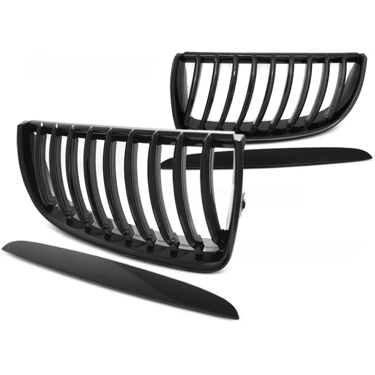 Griglia Lucida Nera Anteriore per BMW E90 E91 03.05-08.08