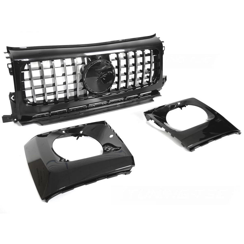 Griglia Sportiva Nero Cromato per Mercedes Classe G W464 18-24
