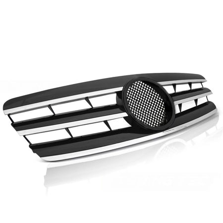 Griglia Sportiva Nero Cromato Anteriore per Mercedes W203 00-07